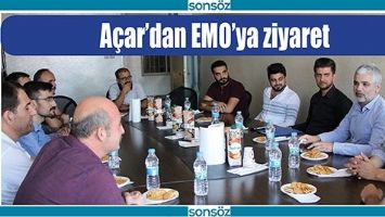 A&Ccedil;AR&rsquo;DAN EMO&rsquo;YA ZİYARET