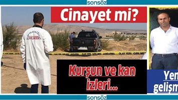 KAYIP ADAMIN ARABASI BULUNDU