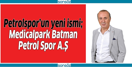 PETROLSPOR&rsquo;UN YENİ İSMİ;