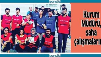 KURUM M&Uuml;D&Uuml;R&Uuml;, SAHA &Ccedil;ALIŞMALARINDA