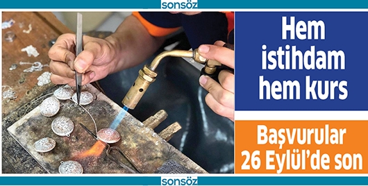 HEM İSTİHDAM HEM KURS