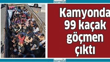 KAMYONDA 99 KA&Ccedil;AK G&Ouml;&Ccedil;MEN &Ccedil;IKTI