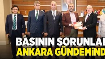 BASININ SORUNLARI ANKARA G&Uuml;NDEMİNDE