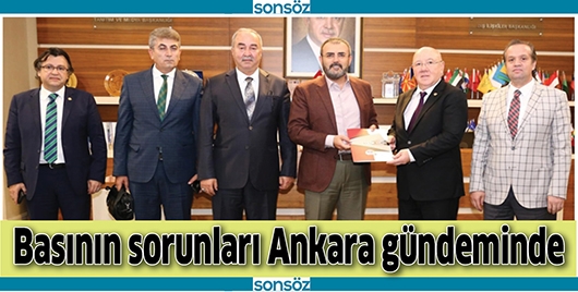 BASININ SORUNLARI ANKARA G&Uuml;NDEMİNDE