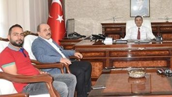 FEDERASYON BAŞKANI&rsquo;NDAN ZİYARET