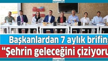 &ldquo;ŞEHRİN GELECEĞİNİ &Ccedil;İZİYORUZ&rdquo;