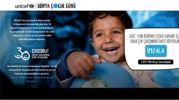 BELEDİYE, UNİCEF&rsquo;LE ORTAKLAŞACAK