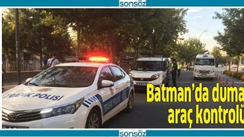 DUMANSIZ ARA&Ccedil; KONTROL&Uuml;