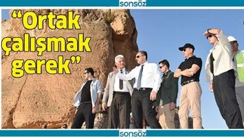 &ldquo;ORTAK &Ccedil;ALIŞMAK GEREK&rdquo;