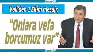 &ldquo;ONLARA VEFA BORCUMUZ VAR&rdquo;