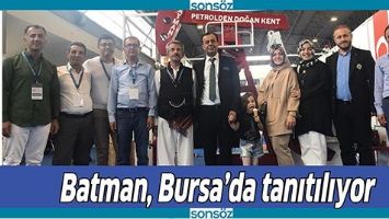 BATMAN, BURSA&rsquo;DA TANITILIYOR