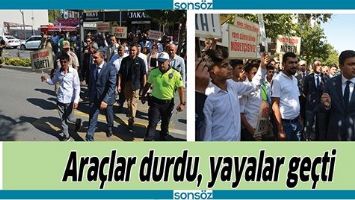 ARA&Ccedil;LAR DURDU, YAYALAR GE&Ccedil;Tİ