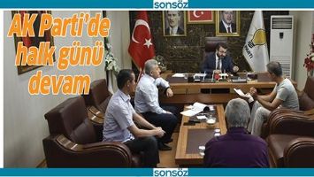 AK PARTİ&rsquo;DE HALK G&Uuml;N&Uuml; DEVAM