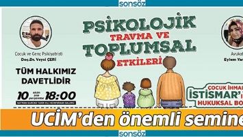 UCİM&rsquo;DEN &Ouml;NEMLİ SEMİNER