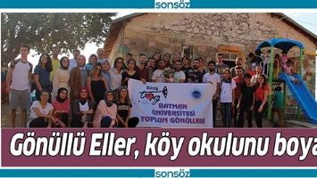 G&Ouml;N&Uuml;LL&Uuml; ELLER, K&Ouml;Y OKULUNU BOYADI
