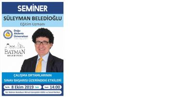 EĞİTİM UZMANI&rsquo;NDAN SEMİNER