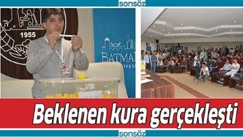 BEKLENEN KURA GER&Ccedil;EKLEŞTİ