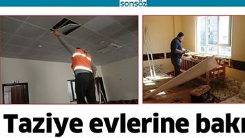TAZİYE EVLERİNE BAKIM