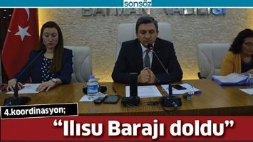 &ldquo;ILISU BARAJI DOLDU&rdquo;