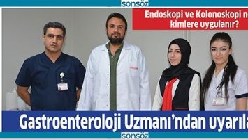GASTROENTEROLOJİ UZMANI&rsquo;NDAN UYARILAR