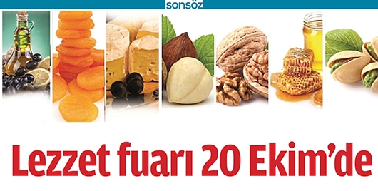LEZZET FUARI 20 EKİM&rsquo;DE