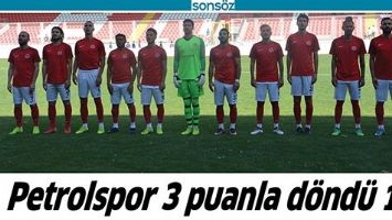 PETROLSPOR 3 PUANLA D&Ouml;ND&Uuml; 1-2
