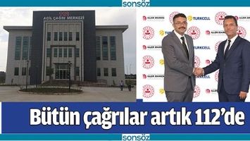 B&Uuml;T&Uuml;N &Ccedil;AĞRILAR ARTIK 112&rsquo;DE