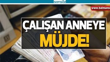 &Ccedil;ALIŞAN ANNEYE M&Uuml;JDE...