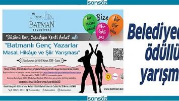 BELEDİYEDEN &Ouml;D&Uuml;LL&Uuml; YARIŞMA