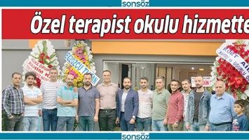 &Ouml;ZEL TERAPİST OKULU HİZMETTE
