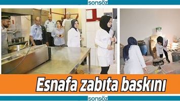 ESNAFA ZABITA BASKINI