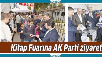 KİTAP FUARINA AK PARTİ ZİYARETİ