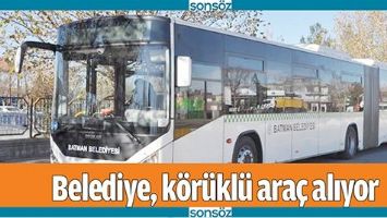 BELEDİYE, K&Ouml;R&Uuml;KL&Uuml; ARA&Ccedil; ALIYOR