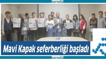 MAVİ KAPAK SEFERBERLİĞİ BAŞLADI