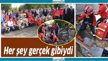 HER ŞEY GER&Ccedil;EK GİBİYDİ