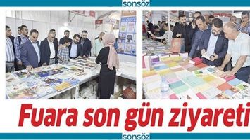 FUARA SON G&Uuml;N ZİYARETİ