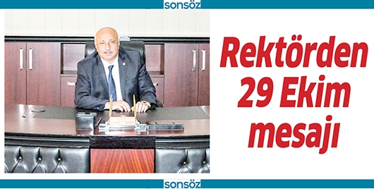 REKT&Ouml;RDEN 29 EKİM MESAJI