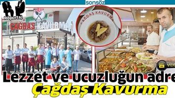 LEZZET VE UCUZLUĞUN ADRESİ &Ccedil;AĞDAŞ KAVURMA