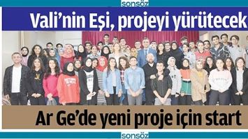 AR GE&rsquo;DE YENİ PROJE İ&Ccedil;İN START