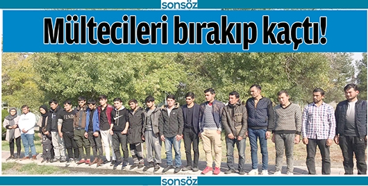 M&Uuml;LTECİLERİ BIRAKIP KA&Ccedil;TI!