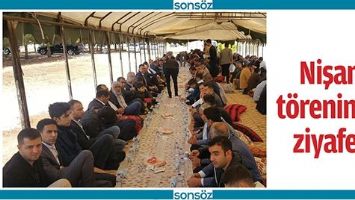 NİŞAN T&Ouml;RENİNDE ZİYAFET
