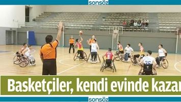 BASKET&Ccedil;İLER, KENDİ EVİNDE KAZANDI