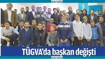 T&Uuml;GVA&rsquo;DA BAŞKAN DEĞİŞTİ