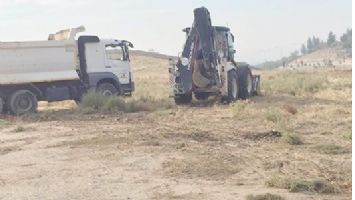 TEMİZLİK EKİBİ SAHADA