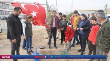 5 bin fidan toprakla buluştu