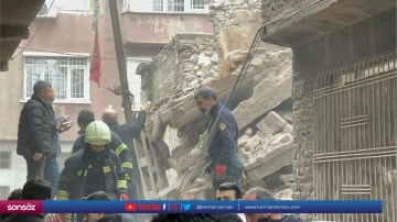 5 katlı metruk bina &ccedil;&ouml;kt&uuml;