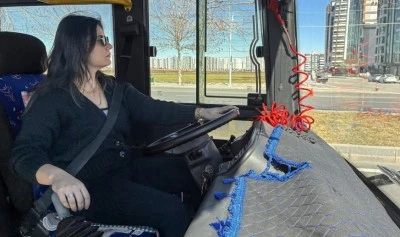 50 kadın otob&uuml;s s&uuml;r&uuml;c&uuml;s&uuml; olmak i&ccedil;in eğitim alıyor