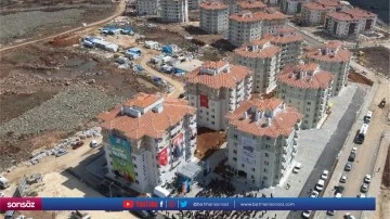 500 konut hak sahiplerine teslim edildi