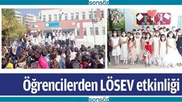 &Ouml;ĞRENCİLERDEN L&Ouml;SEV ETKİNLİĞİ
