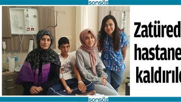 ZAT&Uuml;REDEN HASTANEYE KALDIRILDI!